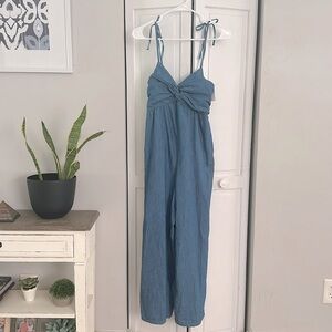 Old navy jean jumpsuit